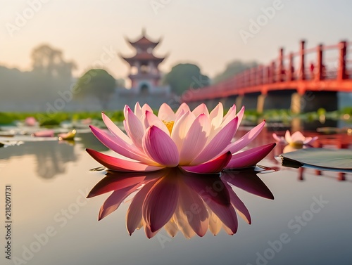 03 Vietnamese Lotus-4K Reflection-7