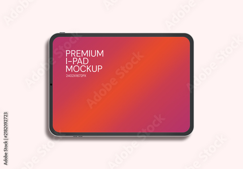 iPad Tablet Mockup PSD Editable Photoshop Screen Mockup Template