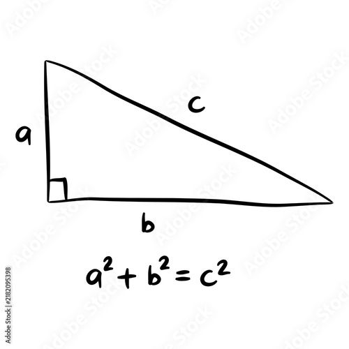Foto Pythagorean Theorem for Right Triangles