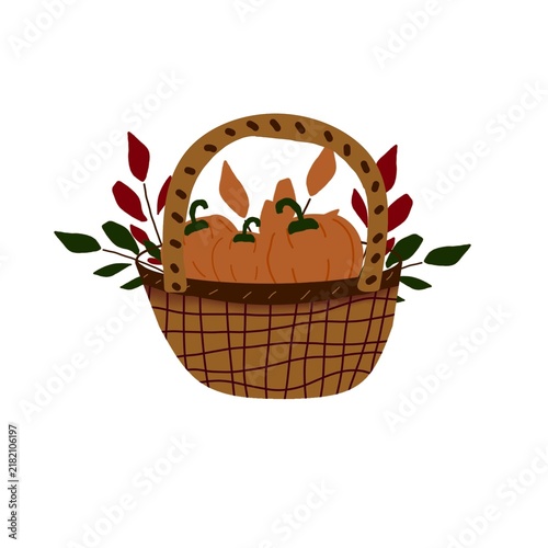 Harvest Pumpkin Basket