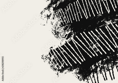 Abstract trendy universal artistic banner template . Design for cover, invitation, banner, placard, brochure, poster, card, flyer and other Vector illustration 