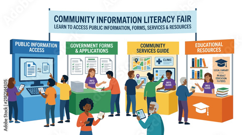 Community Information Literacy Fair: Access Public Info, Forms, Services & Resources