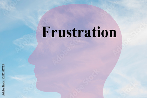  Frustration - mental concept
