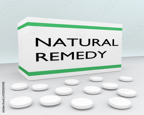 Natural Remedy concept