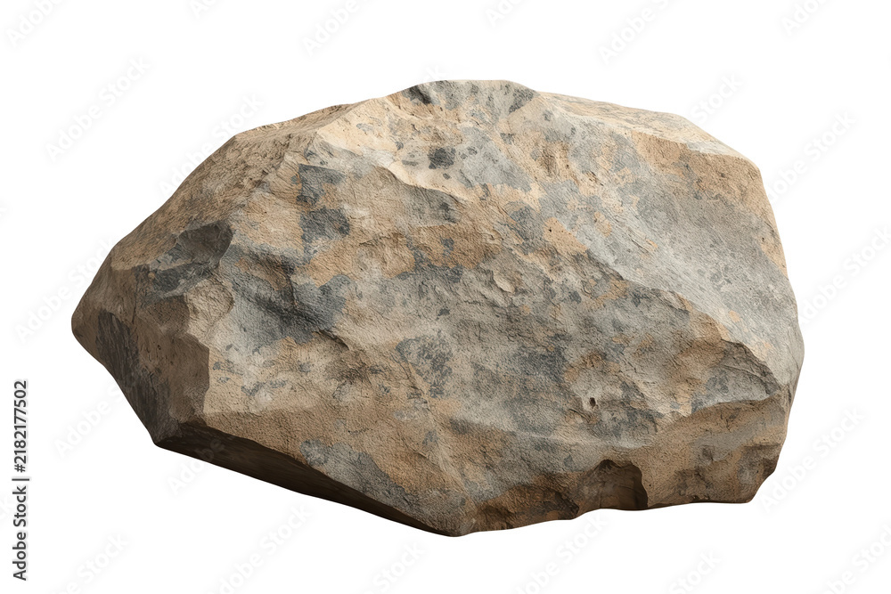 Obraz premium Large Rough Natural Stone Rock