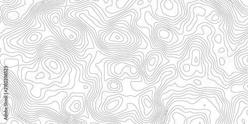 Topographic map vector background, abstract contour line pattern, minimalist geographic terrain texture for web design