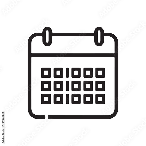 vector calendar icon