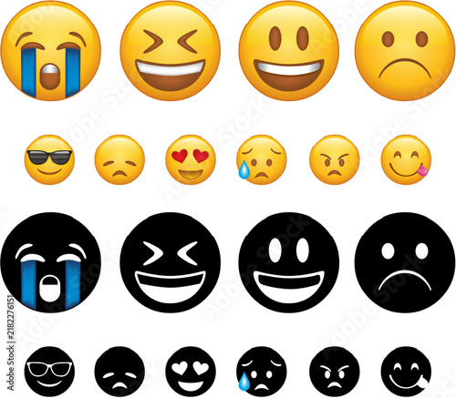 Set Vector Emoticon