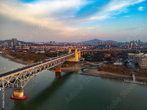 Картината върху платно Riverside Bridgehead