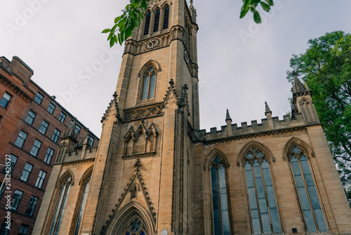 The Ramshorn, formerly St David’s Parish Church, a historic church and landmark in the Merchant City district of Glasgow, Scotland - 27 August 2026.