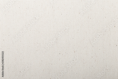 Off white cotton fabric texture background
