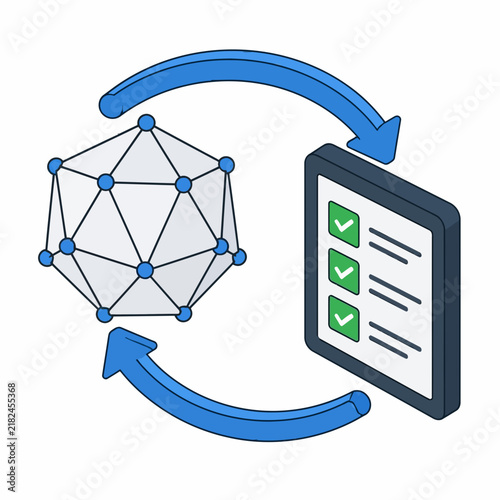 Isometric Data Validation and Geometric Node Workflow