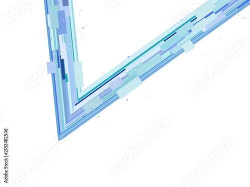 Modern Space Corners Illustration