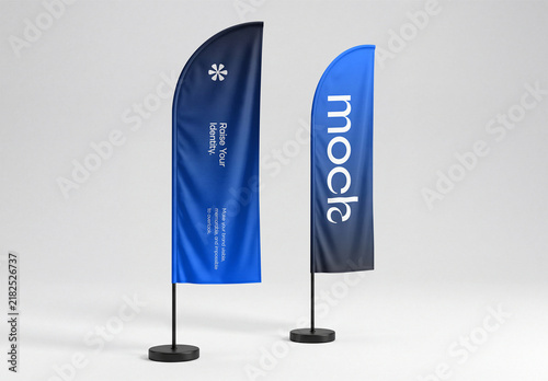 Flag Banner Mockup