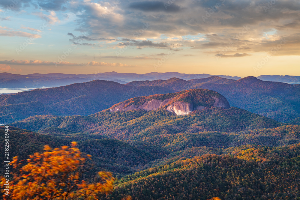 Obraz premium Pisgah National Forest, North Carolina, USA