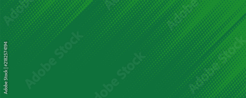 green halftone on background. Vector dotted sparkles or halftone shine pattern texture Pop Art Style Background.