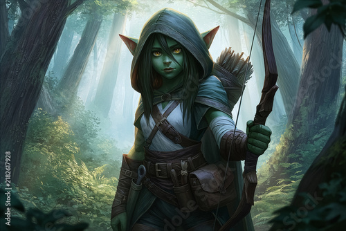 Female goblin ranger
