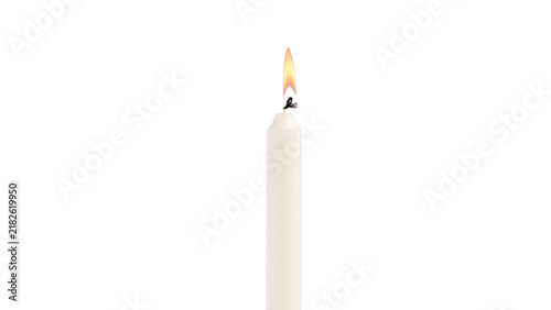 Tapety artystyczne burning candle