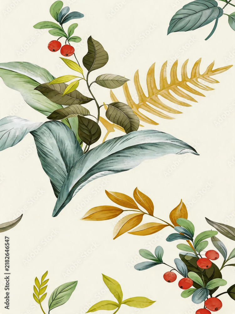 branch with leaves