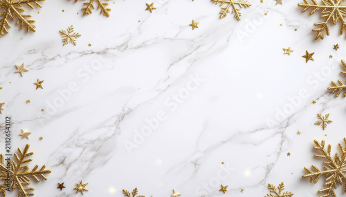 White Marble Texture Gold Veins Luxury Background Elegant Natural Stone