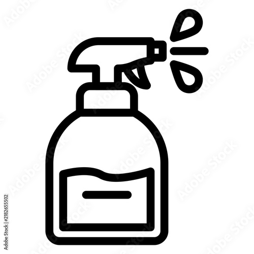 Cleaning Spray icon