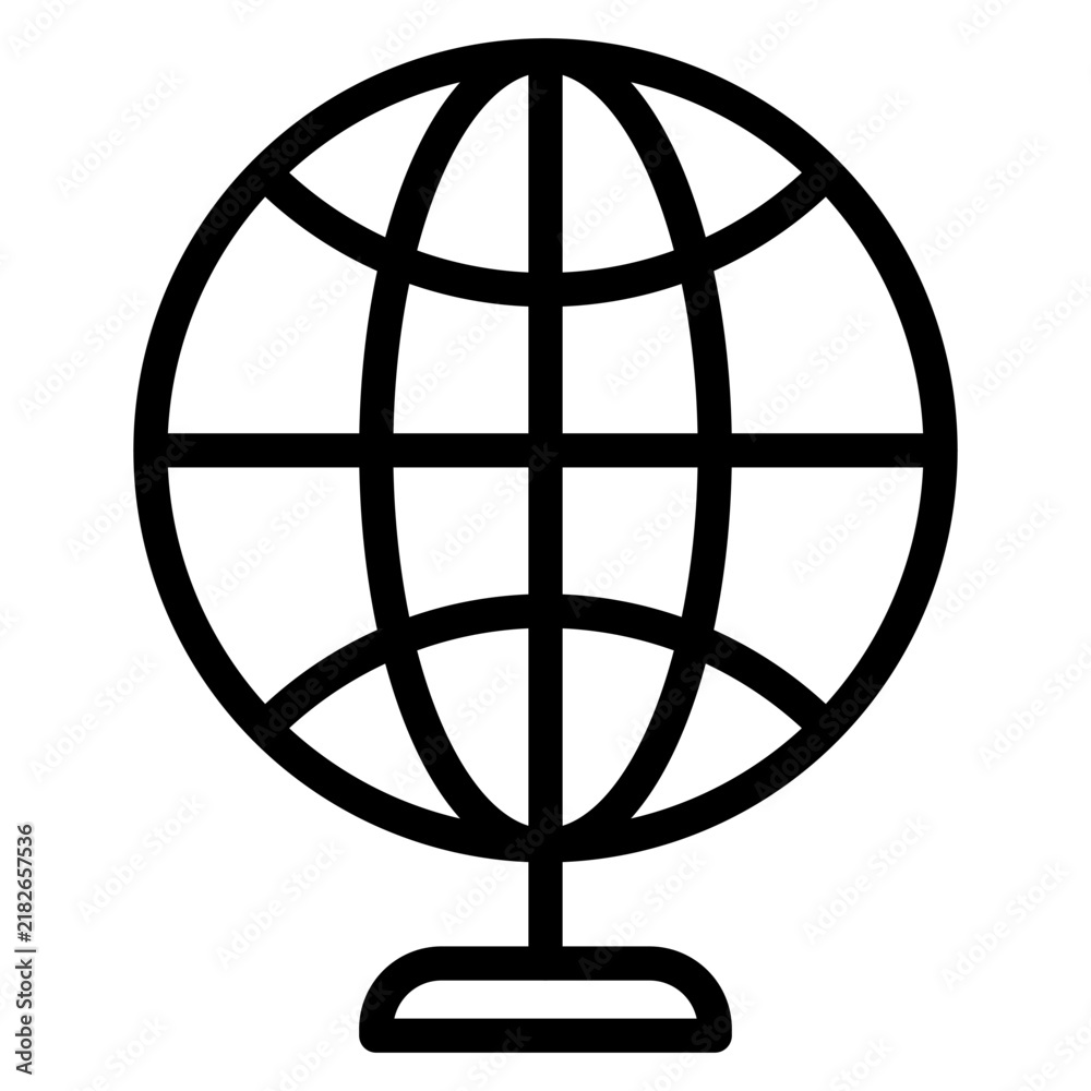 Obraz premium Globe Icon