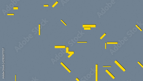 Abstract dense wavy lines field, fluid motion line texture background
