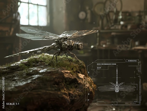 Micro-reconnaissance drone