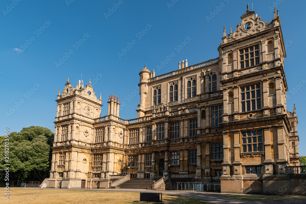 Obraz premium Wollaton Hall, Nottingham, England. Taken on the 23rd August 2026