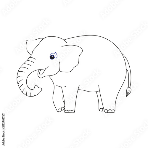 elephant vector illustration