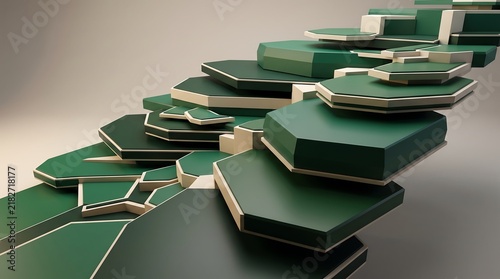 Stack of modern smartphone devices with network connection lines