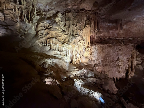 Natural Bridge Caverns in Texas