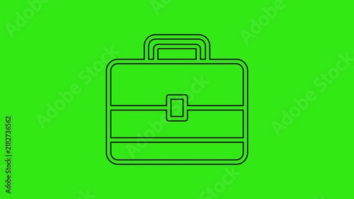 Office Web Icons Animation Set – Business Workplace, Company, Communication and Corporate Animated Icons