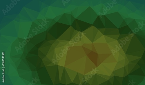 Geometric triangle pattern featuring earthy green and brown gradient tones perfect for nature inspired branding or professional desktop backgrounds.