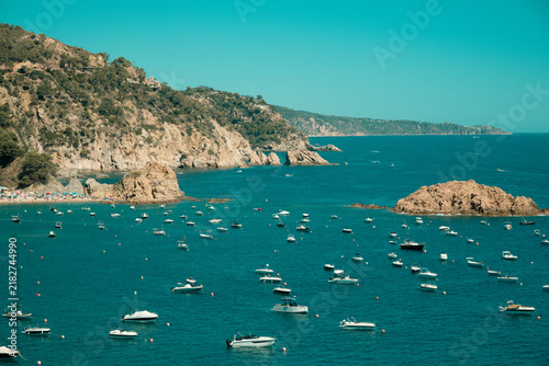 Konstfotografi playas de la costa brava