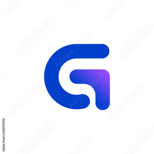 arrow letter G logo