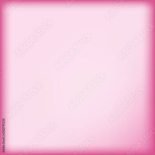 Minimalist vibrant pink blurred frame background