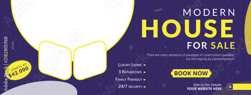 Luxury Property Marketing Social Media Cover Design