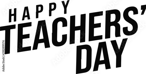 Bild auf Leinwand Celebrating the dedication and impact of teachers on happy teachers' day with gr