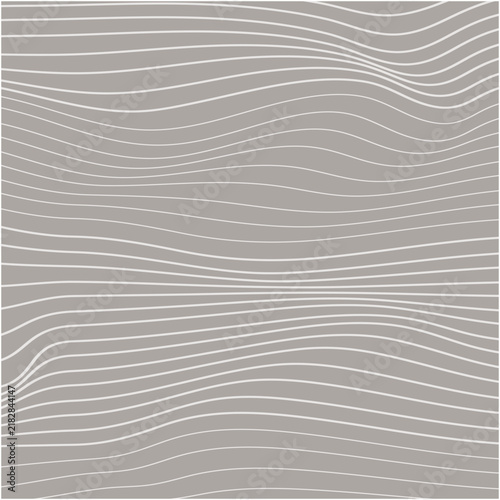 Minimalist abstract background with flowing white lines on grey surface for modern graphic wallpaper