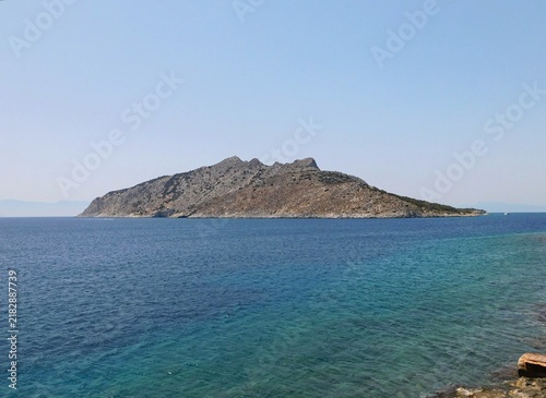 Фотография The island of Moni, near the coast of Aegina
