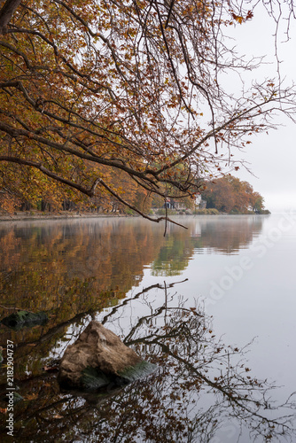 river in autumn