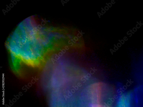 фотографія Warm, glowing orb with radiant tendrils