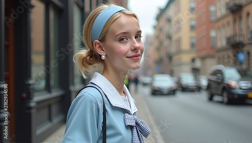 Blue Hue Portrait
