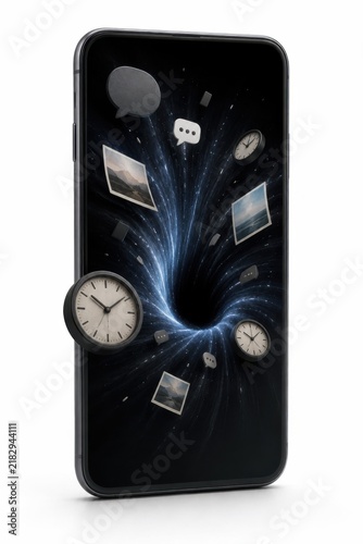 Obraz na płótnie Smartphone Black Hole