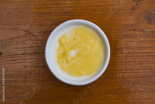 Sweet Pineapple Custard Spread , Traditional Thai Desserts
