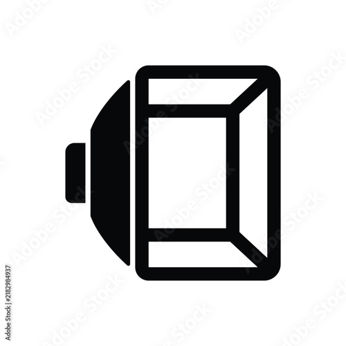 Studio Softbox Icon for Photography
