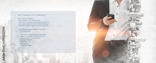 Fototapeta kuchenna programming for task manager user interface, handling form submission, input validation, task list rendering, and exception alerts with dynamic DOM interaction Vouch