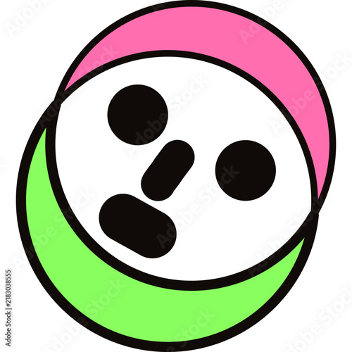 icon paw face