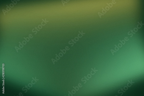 Abstract background with soft gradient transitions of deep forest green and light olive colors for artistic design